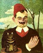 Henri Rousseau, portratt av pierre loti